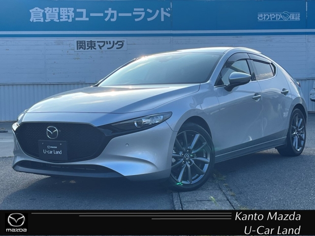 マツダ MAZDA3 ファストバック 15S ツーリング 雹害車両　当社下取り　衝突軽減ブレーキ　マツダレーダークルーズコントロール　ETC　18インチAW　8.8インチセンターディスプレイ